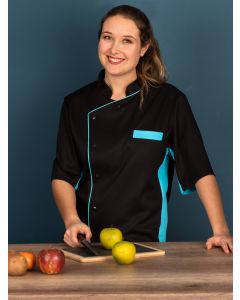 Veste de cuisine mixte manches courtes ALBAN