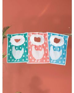 Bavoir poule 30 x 40 cm BV380BC