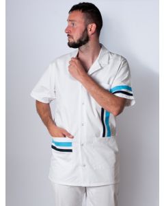 Chemisette homme avec col tailleur JEFF