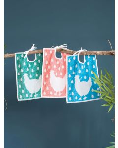 Bavoir poule 30 x 40 cm BV380L